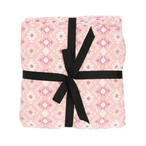 Quilted Blanket - Aztec Pink - CaringForTots - Professional Baby and Children's Products | Caring for Growth, Caring for Every Moment* Baby Blankets