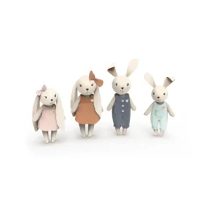 Rabbit Family - CaringForTots - Professional Baby and Children's Products | Caring for Growth, Caring for Every Moment* Dolls