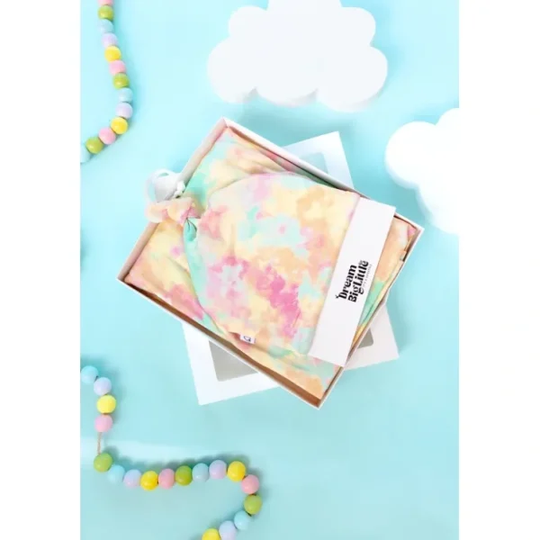 Rainbow Clouds Dream Swaddle & Beanie - CaringForTots - Professional Baby and Children's Products | Caring for Growth, Caring for Every Moment* The Dream Swaddle & Beanie