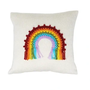 Rainbow 10" Pillow - CaringForTots - Professional Baby and Children's Products | Caring for Growth, Caring for Every Moment* Decorative Pillows