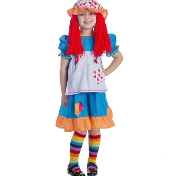 Rainbow Rag Doll Costume - Kids - CaringForTots - Professional Baby and Children's Products | Caring for Growth, Caring for Every Moment* Costumes