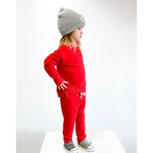 Red Dream Pullover - CaringForTots - Professional Baby and Children's Products | Caring for Growth, Caring for Every Moment* The Dream Pullover