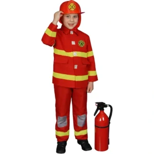 Red Firefighter Costume - Kids - CaringForTots - Professional Baby and Children's Products | Caring for Growth, Caring for Every Moment* Costumes