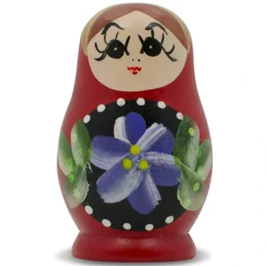 Red Wooden Matryoshka Doll Fridge Magnet - CaringForTots - Professional Baby and Children's Products | Caring for Growth, Caring for Every Moment* Fridge Magnets