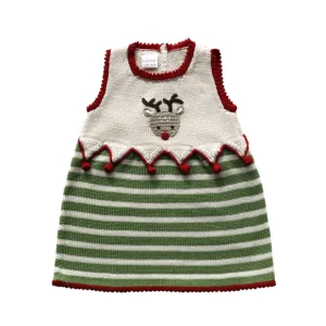 Reindeer Dress - CaringForTots - Professional Baby and Children's Products | Caring for Growth, Caring for Every Moment* Dresses