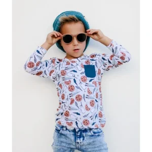 Retro Christmas Dream Pocket Tee - CaringForTots - Professional Baby and Children's Products | Caring for Growth, Caring for Every Moment* The Dream Pocket Tee