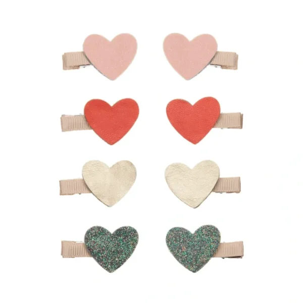 Retro Heart Mini Clips - CaringForTots - Professional Baby and Children's Products | Caring for Growth, Caring for Every Moment* Keepsakes