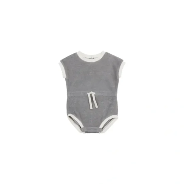 Retro Romper - Lagoon - CaringForTots - Professional Baby and Children's Products | Caring for Growth, Caring for Every Moment* Clothing