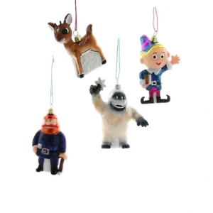 Retro Rudoph Character Ornament Set - CaringForTots - Professional Baby and Children's Products | Caring for Growth, Caring for Every Moment* Christmas Tree Ornaments