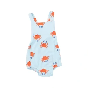 Retro Sunsuit - Crabby Cuties - CaringForTots - Professional Baby and Children's Products | Caring for Growth, Caring for Every Moment* Jumpsuits