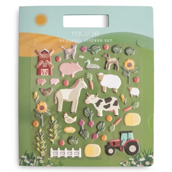Clothing | Reusable Sticker Set (farm) - CaringForTots - Professional Baby and Children's Products | Caring for Growth, Caring for Every Moment