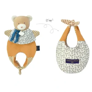 Reversible Bear Puppet / Carry Bag - CaringForTots - Professional Baby and Children's Products | Caring for Growth, Caring for Every Moment* plush