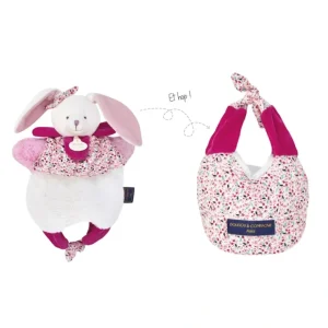 Reversible Bunny Puppet / Carry Bag - CaringForTots - Professional Baby and Children's Products | Caring for Growth, Caring for Every Moment* plush