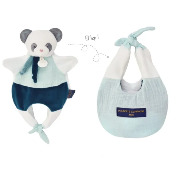 Reversible Panda Puppet / Carry Bag - CaringForTots - Professional Baby and Children's Products | Caring for Growth, Caring for Every Moment* plush