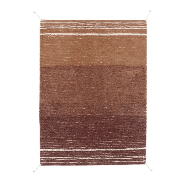 Reversible Washable Rug Twin Toffee - Reversible - CaringForTots - Professional Baby and Children's Products | Caring for Growth, Caring for Every Moment* Cotton Rugs
