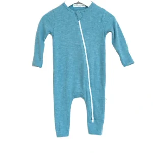 Ribbed Seagull One-Piece Zipper - CaringForTots - Professional Baby and Children's Products | Caring for Growth, Caring for Every Moment* Clothing