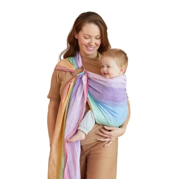 Ring Sling In Rainbow - CaringForTots - Professional Baby and Children's Products | Caring for Growth, Caring for Every Moment* Recordable Books