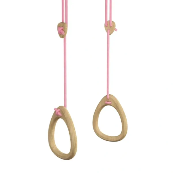 Rings - Oak - Pink - CaringForTots - Professional Baby and Children's Products | Caring for Growth, Caring for Every Moment* Rings