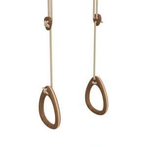 Rings - Walnut - Beige - CaringForTots - Professional Baby and Children's Products | Caring for Growth, Caring for Every Moment* Rings