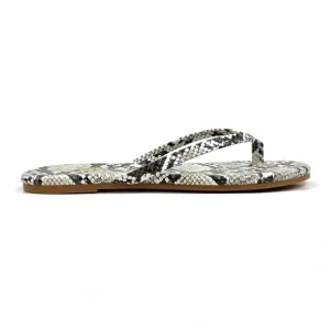 Rivington Flip Flop In Snake Print - CaringForTots - Professional Baby and Children's Products | Caring for Growth, Caring for Every Moment* Women's Sandals