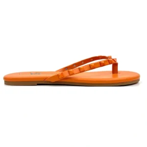 Rivington Stud Flip Flop In Apricot - CaringForTots - Professional Baby and Children's Products | Caring for Growth, Caring for Every Moment* Women's Sandals