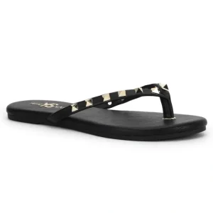 Rivington Stud Flip Flop In Black - CaringForTots - Professional Baby and Children's Products | Caring for Growth, Caring for Every Moment* Women's Sandals