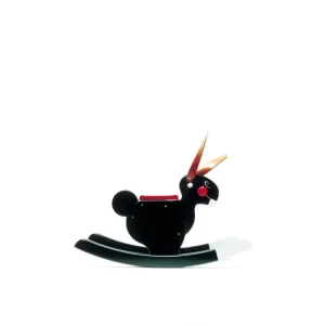 Rocker Rabbit Black - CaringForTots - Professional Baby and Children's Products | Caring for Growth, Caring for Every Moment* Rockers