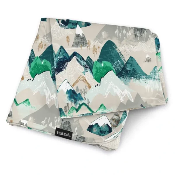 ROCKY MOUNTAINS BLANKET by Milk Snob - CaringForTots - Professional Baby and Children's Products | Caring for Growth, Caring for Every Moment* Blanket