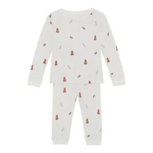 Rosa & Blue Pyjamas - Brown Bear - CaringForTots - Professional Baby and Children's Products | Caring for Growth, Caring for Every Moment* Pyjamas