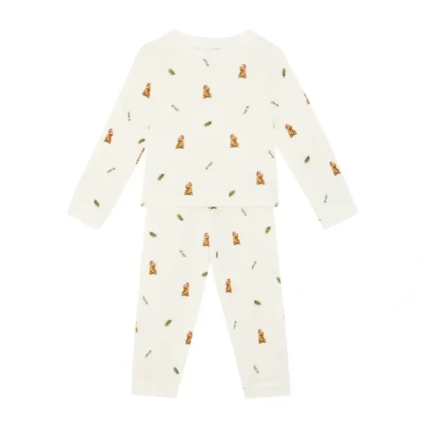 Rosa & Blue Pyjamas - Christmas Bear - CaringForTots - Professional Baby and Children's Products | Caring for Growth, Caring for Every Moment* Pyjamas
