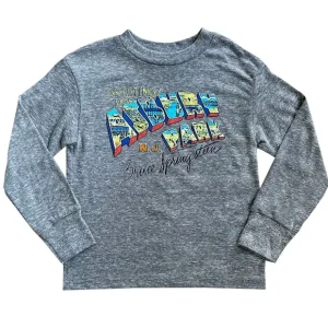 Rowdy Sprout Asbury Park Tri-Blend Long-Sleeve Tee - CaringForTots - Professional Baby and Children's Products | Caring for Growth, Caring for Every Moment* Clothing