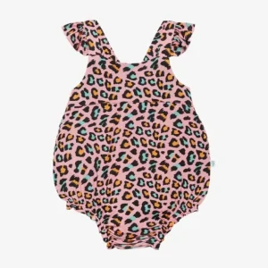 Clothing | Roxy Basic Ruffled Capsleeve Bubble Romper - CaringForTots - Professional Baby and Children's Products | Caring for Growth, Caring for Every Moment