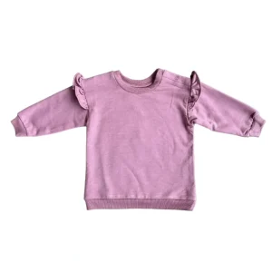 Clothing | Ruffle Jogger Set - Mauve - CaringForTots - Professional Baby and Children's Products | Caring for Growth, Caring for Every Moment