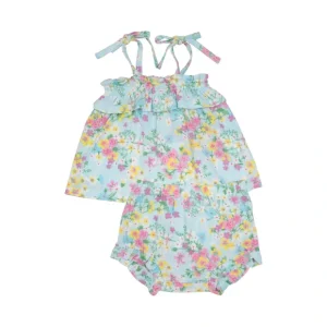 Ruffle Top & Bloomer - Little Buttercup Floral - CaringForTots - Professional Baby and Children's Products | Caring for Growth, Caring for Every Moment* Bloomers