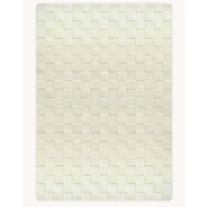 Rug Checkerboard Off White 6.6 X 9.8 Ft - CaringForTots - Professional Baby and Children's Products | Caring for Growth, Caring for Every Moment* Rugs