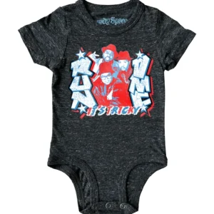 Clothing | Run DMC Tri-Blend Simple Onesie - CaringForTots - Professional Baby and Children's Products | Caring for Growth, Caring for Every Moment