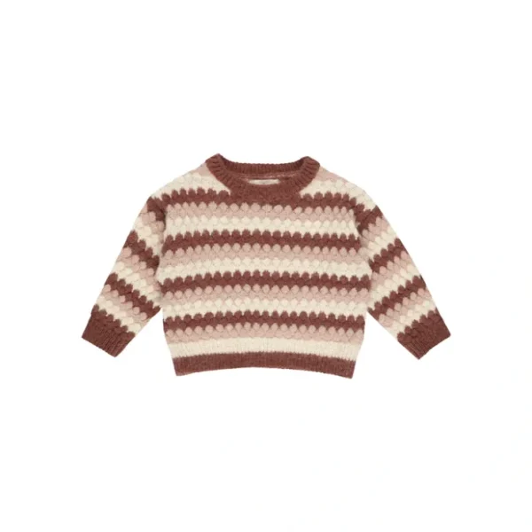 Rylee + Cru Aspen Sweater - Multi Stripe - CaringForTots - Professional Baby and Children's Products | Caring for Growth, Caring for Every Moment* Clothing
