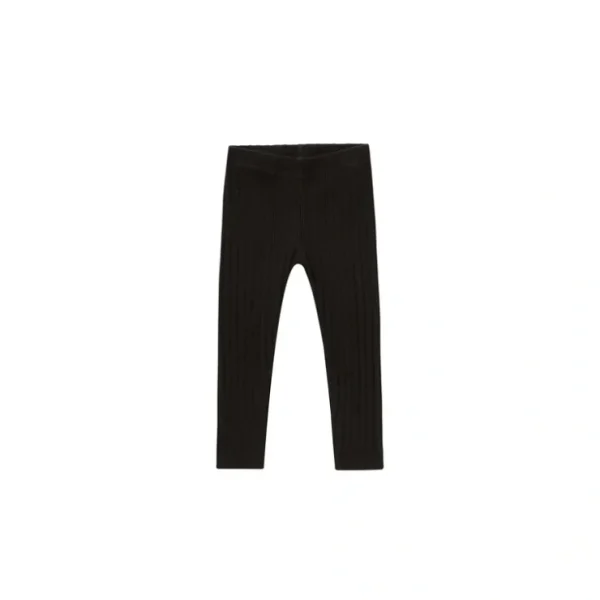 Rylee + Cru Black Ribbed Legging - CaringForTots - Professional Baby and Children's Products | Caring for Growth, Caring for Every Moment* Clothing