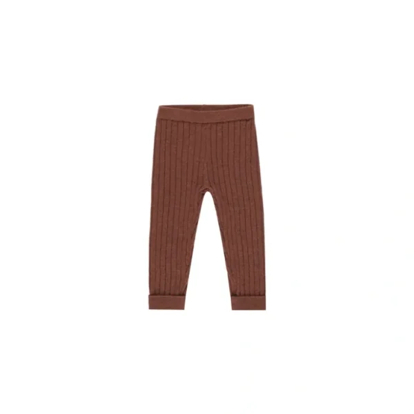 Rylee + Cru Cuffed Legging - Brick - CaringForTots - Professional Baby and Children's Products | Caring for Growth, Caring for Every Moment* Clothing
