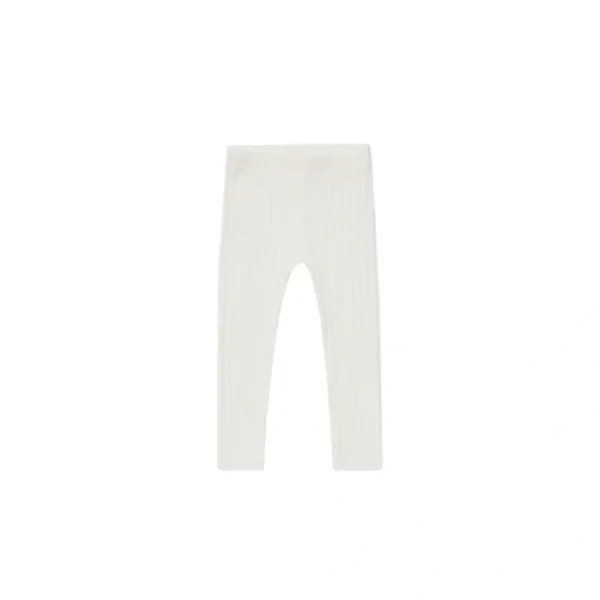 Rylee + Cru Ivory Ribbed Legging - CaringForTots - Professional Baby and Children's Products | Caring for Growth, Caring for Every Moment* Clothing
