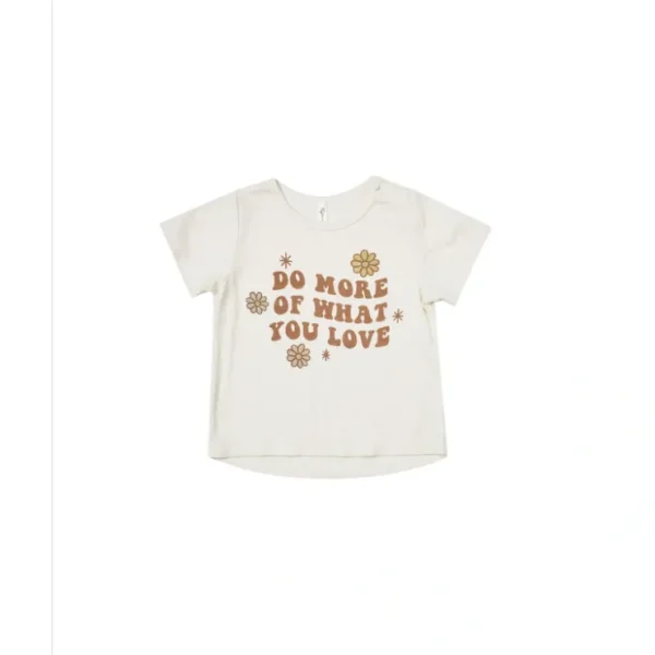 Rylee + Cru Love Basic Tee - CaringForTots - Professional Baby and Children's Products | Caring for Growth, Caring for Every Moment* Clothing