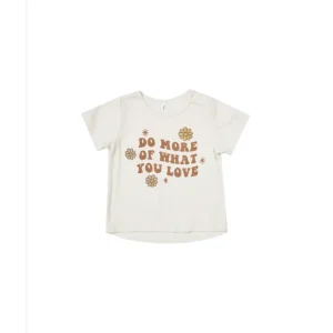 Clothing | Rylee + Cru Love Basic Tee - CaringForTots - Professional Baby and Children's Products | Caring for Growth, Caring for Every Moment