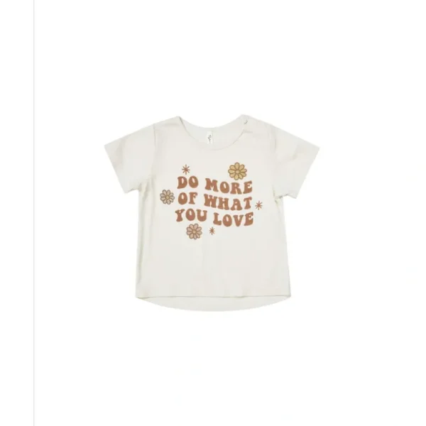 Clothing | Rylee + Cru Love Basic Tee - CaringForTots - Professional Baby and Children's Products | Caring for Growth, Caring for Every Moment