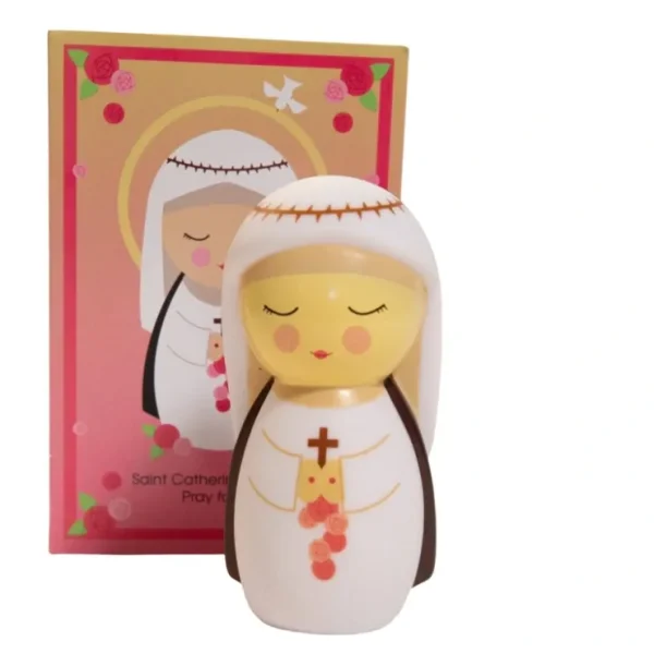 Saint Catherine Of Siena Shining Light Doll - CaringForTots - Professional Baby and Children's Products | Caring for Growth, Caring for Every Moment* Dolls