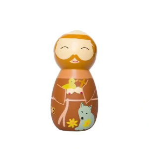 Saint Francis Of Assisi Shining Light Doll - CaringForTots - Professional Baby and Children's Products | Caring for Growth, Caring for Every Moment* Dolls