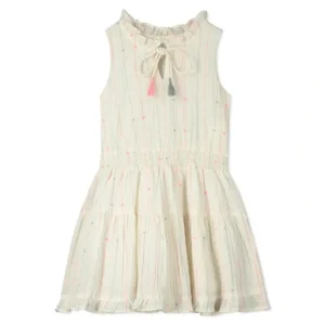 Clothing | Sakura Sleeveless Gathered Waist Dress - CaringForTots - Professional Baby and Children's Products | Caring for Growth, Caring for Every Moment