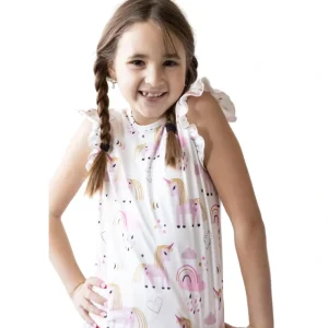 Sale Head In The Clouds S/s Ruffle Tee - CaringForTots - Professional Baby and Children's Products | Caring for Growth, Caring for Every Moment* Tees - Short Sleeve