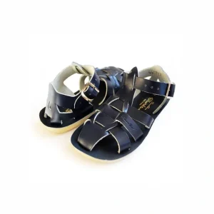 Salt-Water Sun-San Kid's Sandals - Shark - Navy - CaringForTots - Professional Baby and Children's Products | Caring for Growth, Caring for Every Moment* Sandals