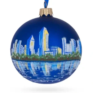 San Diego, California Glass Ball Christmas Ornament 3.25 Inches - CaringForTots - Professional Baby and Children's Products | Caring for Growth, Caring for Every Moment* Ornaments