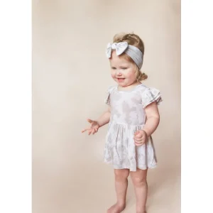 Sandy Shores Dream Cap Sleeve Bodysuit Dress - CaringForTots - Professional Baby and Children's Products | Caring for Growth, Caring for Every Moment* Dresses